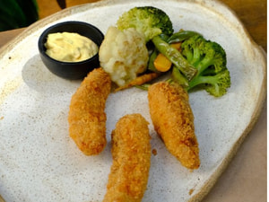 Tirinha de Peixe Empanado
