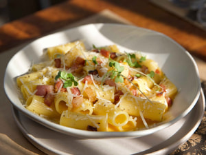 Rigatoni Carbonara